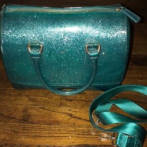 Glitter side bag or hand bag